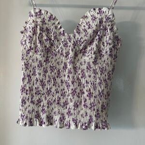 Zars floral tank top